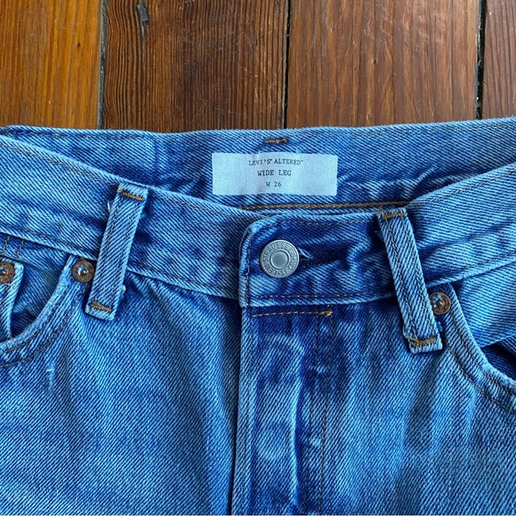Levi’s Altered rare wide leg denim 26 - Picture 2 of 10